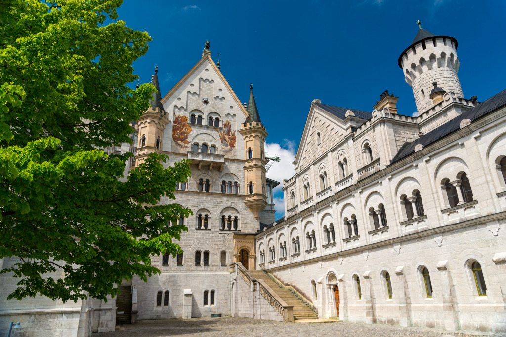 Castelo de Neuschwanstein, Baviera, Alemanha jigsaw puzzle in Castelos puzzles on TheJigsawPuzzles.com