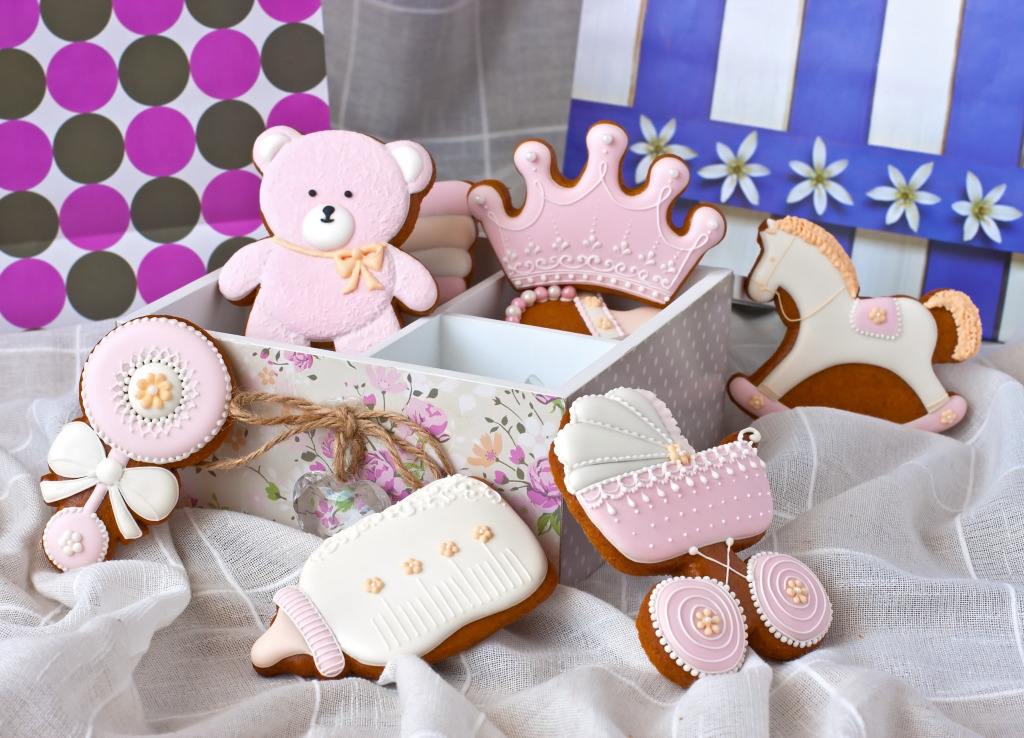 Homemade Gingerbread Cookies jigsaw puzzle in Food & Bakery puzzles on TheJigsawPuzzles.com