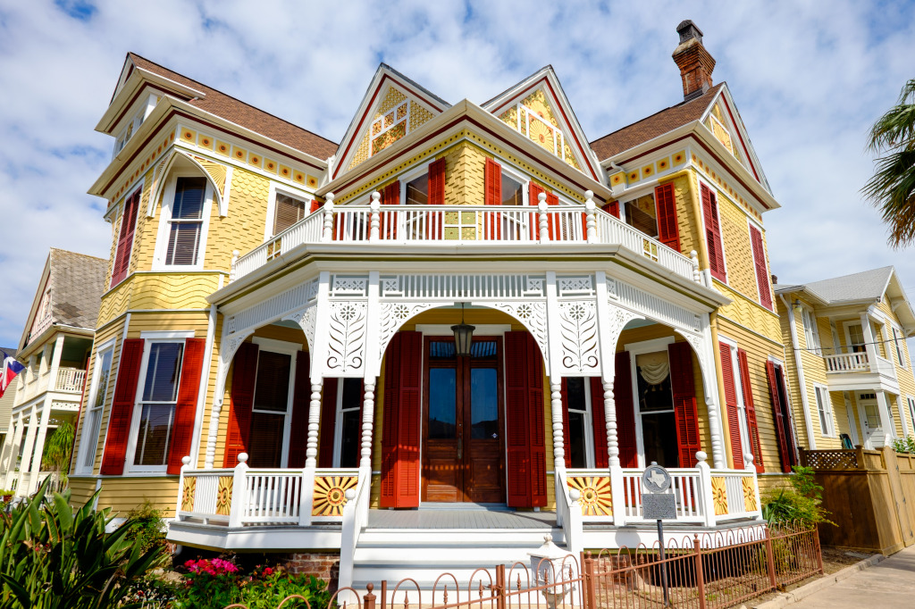 Victorian House in Galveston TX jigsaw puzzle in Street View puzzles on TheJigsawPuzzles.com