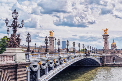 Pont Alexandre III in Paris jigsaw puzzle in Bridges puzzles on ...