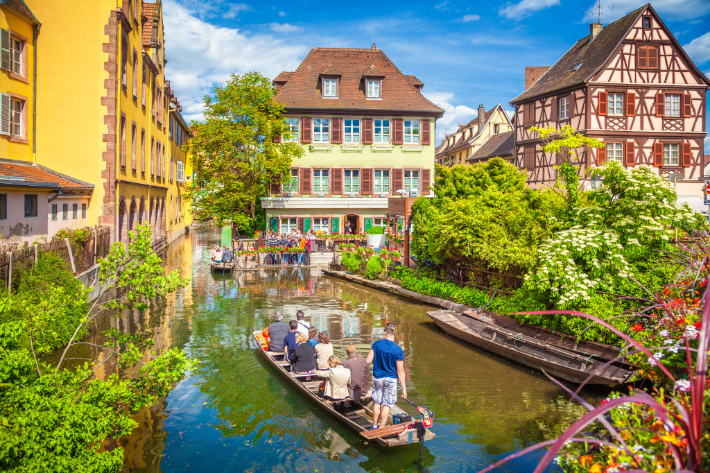 Historic Town of Colmar, France jigsaw puzzle in Street View puzzles on TheJigsawPuzzles.com