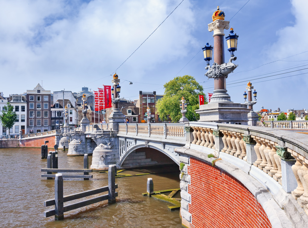 Amsterdam, Venice of the North jigsaw puzzle in Bridges puzzles on TheJigsawPuzzles.com