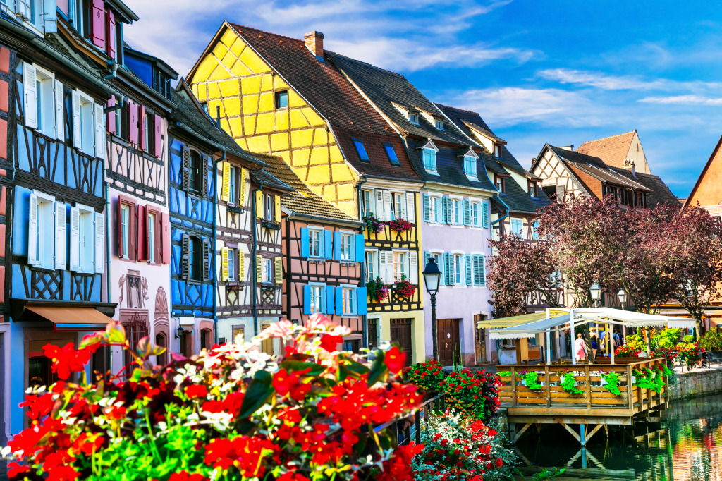 Colmar, Alsace, France jigsaw puzzle in Paysages urbains puzzles on TheJigsawPuzzles.com