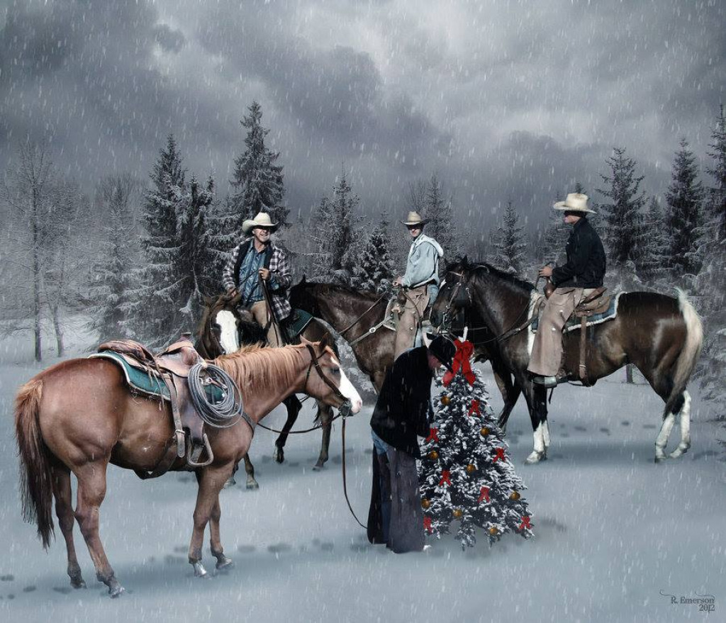 Christmas jigsaw puzzle in Clarice Rinard puzzles on TheJigsawPuzzles.com