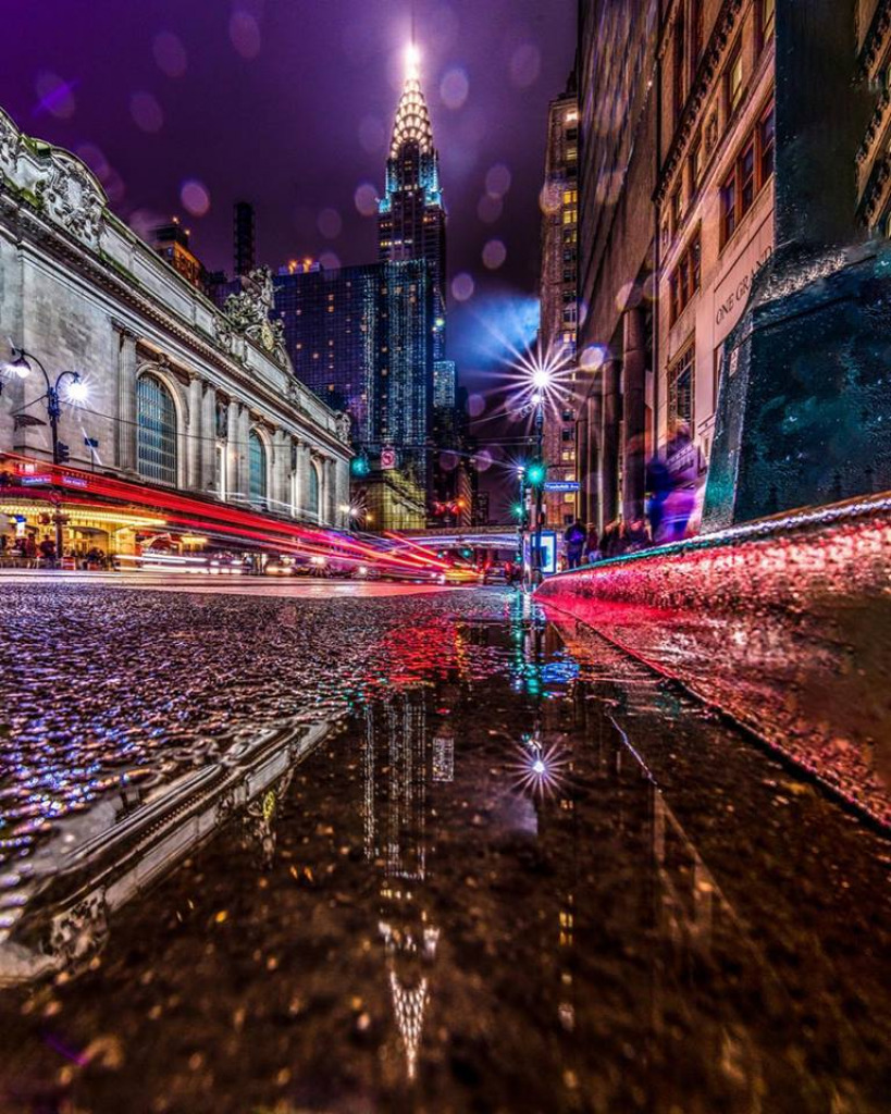 NYC Puddle jigsaw puzzle in William Mann puzzles on TheJigsawPuzzles.com