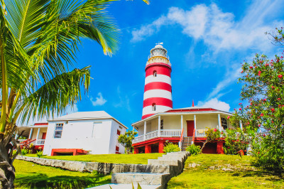Elbow Reef Lighthouse, The Bahamas jigsaw puzzle in Puzzle of the Day