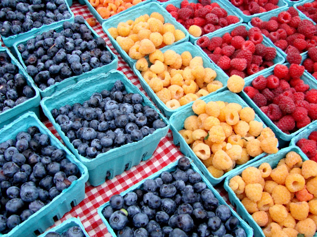 Colorful Berries jigsaw puzzle in Fruits & Veggies puzzles on TheJigsawPuzzles.com