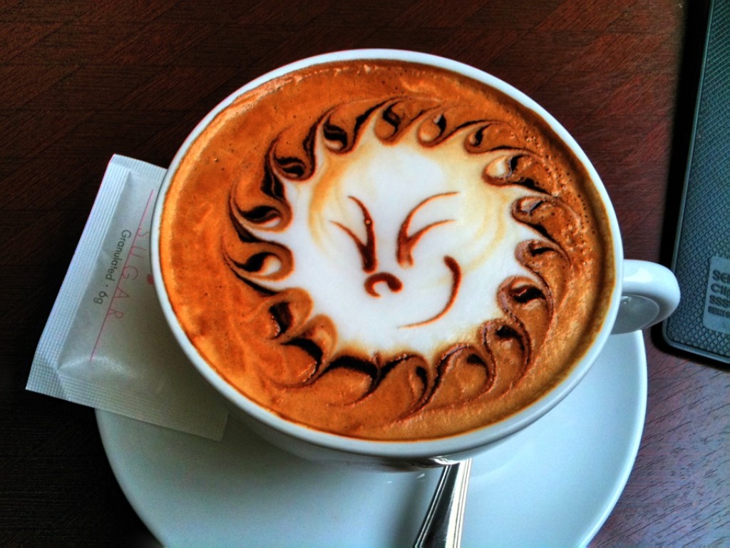 Latte Art jigsaw puzzle in Food & Bakery puzzles on TheJigsawPuzzles.com