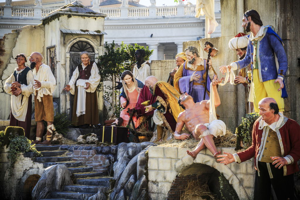 Nativity Scene, Rome, Italy jigsaw puzzle in People puzzles on TheJigsawPuzzles.com