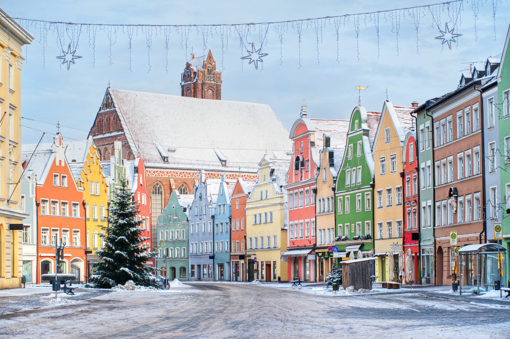 Christmas Season in Landshut, Germany jigsaw puzzle in Christmas & New Year puzzles on TheJigsawPuzzles.com