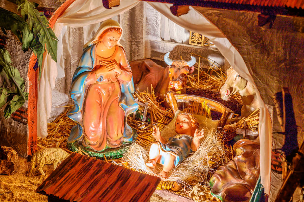 Nativity Scene jigsaw puzzle in Christmas & New Year puzzles on TheJigsawPuzzles.com
