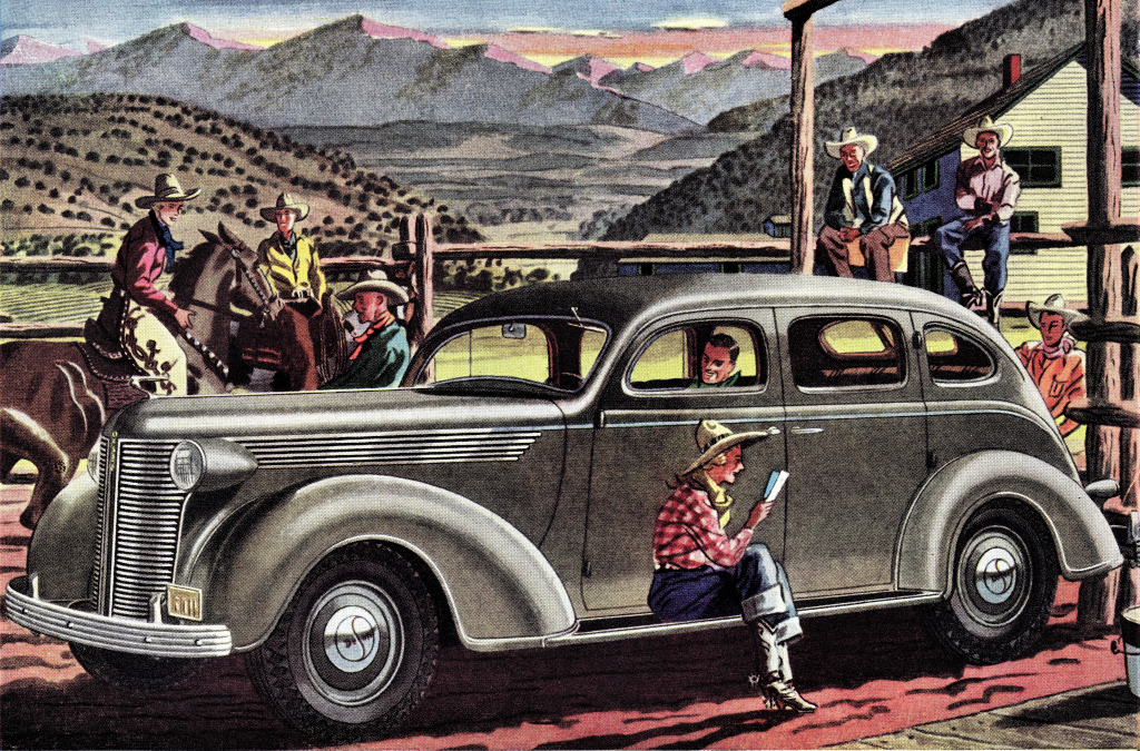 1937 DeSoto 4-türige Limousine jigsaw puzzle in Autos & Motorräder puzzles on TheJigsawPuzzles.com