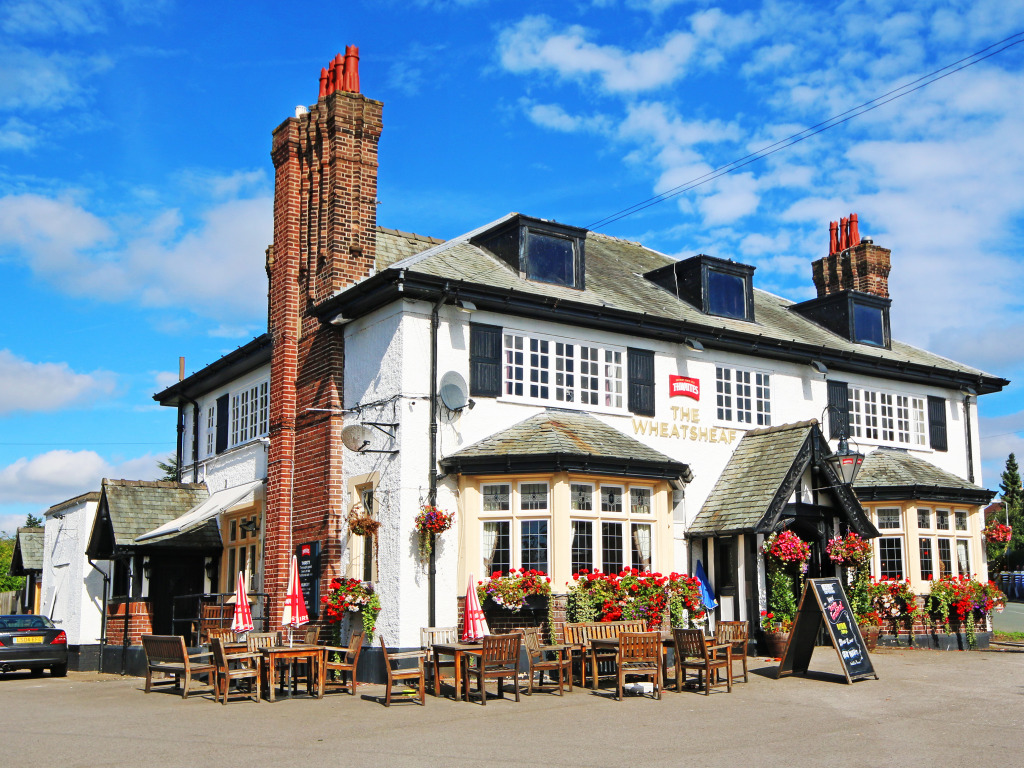 Pub in Neston, England jigsaw puzzle in Puzzle des Tages puzzles on TheJigsawPuzzles.com