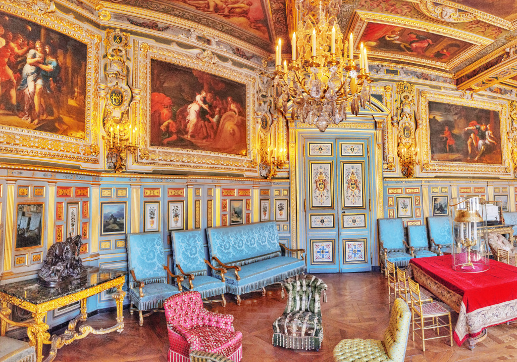 Fontainebleau Palace Interiors, France jigsaw puzzle in Castles puzzles on TheJigsawPuzzles.com