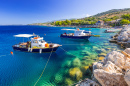Fishing Boats in Zakynthos, Greece