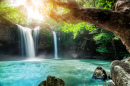 Haew Suwat Waterfall, Khao Yai National Park, Thailand