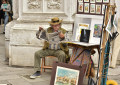 Street Artist in Venice