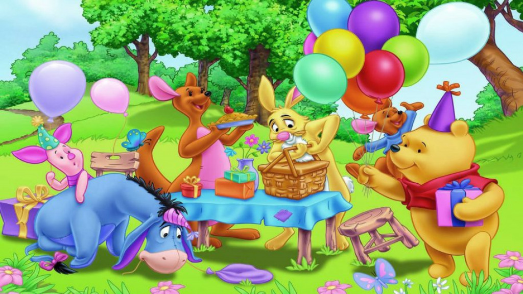 Birthday-Party-Winnie-The-Pooh-and-friends-Gifts-balloons-HD-Wallpaper-1920x1200-915x515 jigsaw puzzle in Judy Langille puzzles on TheJigsawPuzzles.com