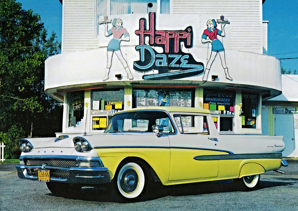 1958 Ford Ranchero jigsaw puzzle in Autos & Motorräder puzzles on TheJigsawPuzzles.com