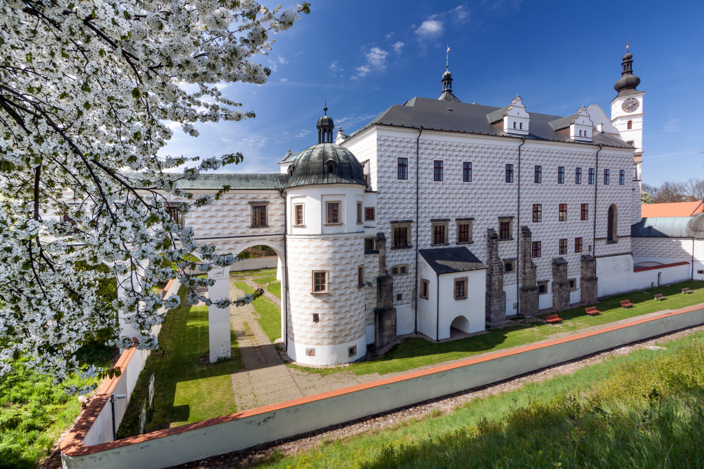 Schloss Pardubice, Tschechische Republik jigsaw puzzle in Schlösser puzzles on TheJigsawPuzzles.com