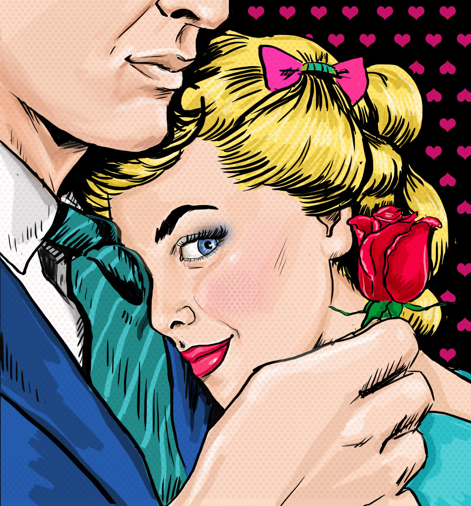 Romantic Couple jigsaw puzzle in Valentine's Day puzzles on TheJigsawPuzzles.com