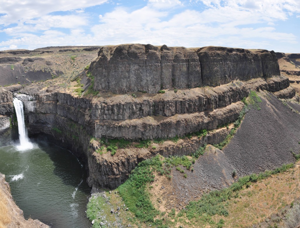 Palouse Falls jigsaw puzzle in Waterfalls puzzles on TheJigsawPuzzles.com