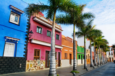 Puerto de la Cruz, Tenerife, Canary Islands jigsaw puzzle in Street ...