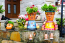 Decorated Flowerpots