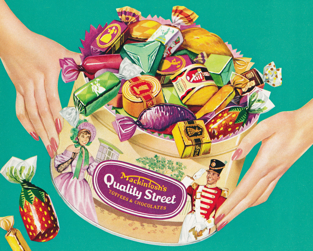 1959 Quality Street Ad jigsaw puzzle in Food & Bakery puzzles on TheJigsawPuzzles.com