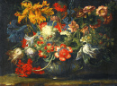 Still Life of Flowers in a Porcelain Bowl