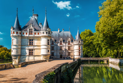 Chateau d'Azay-Le-Rideau, France jigsaw puzzle in Castles puzzles on ...