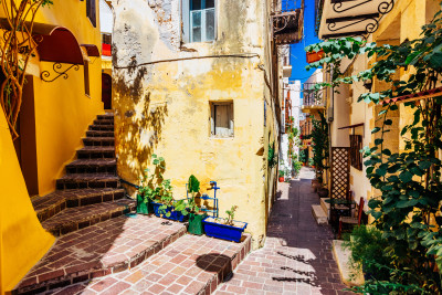 Chania, Island of Crete, Greece jigsaw puzzle in Street View puzzles on ...