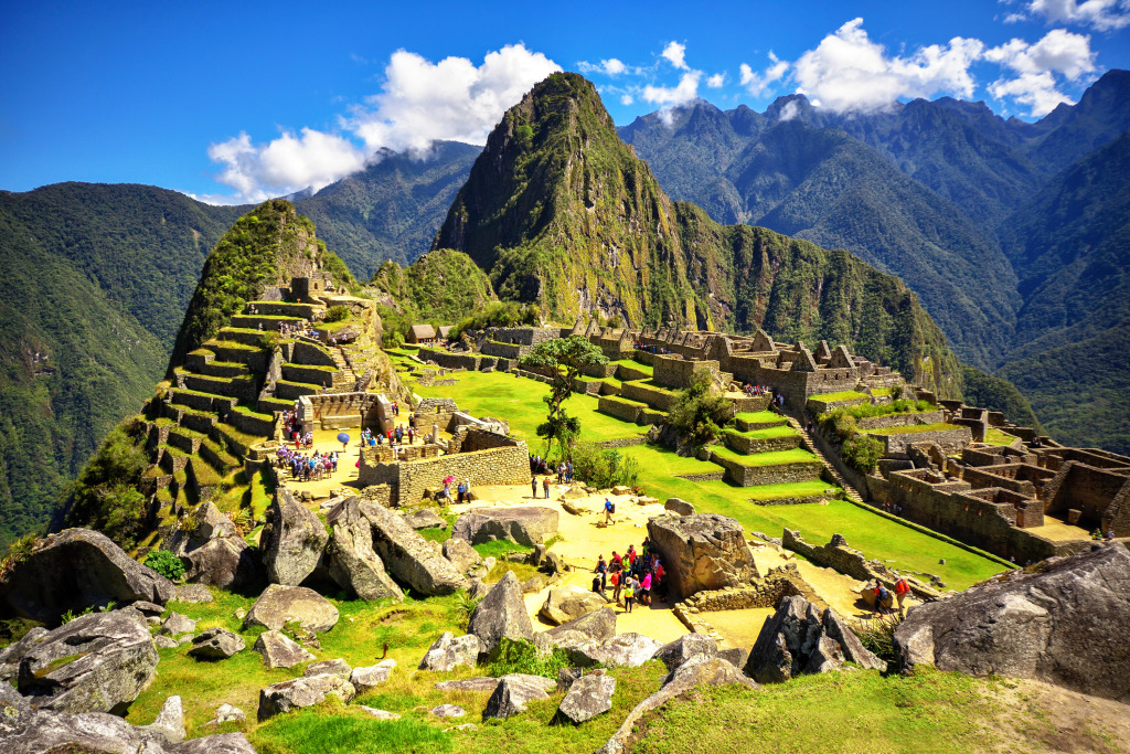 Ville Inca du Machu Picchu, Pérou jigsaw puzzle in Magnifiques vues puzzles on TheJigsawPuzzles.com