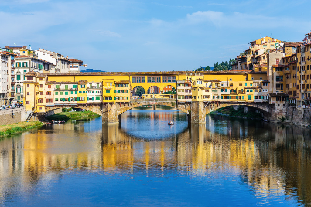 Ponte Vecchio in Florence, Italy jigsaw puzzle in Ponts puzzles on TheJigsawPuzzles.com