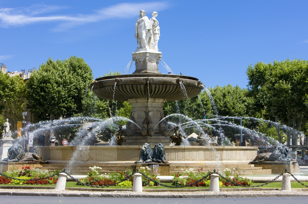 Aix-En-Provence, Provence, France jigsaw puzzle in Waterfalls puzzles on TheJigsawPuzzles.com
