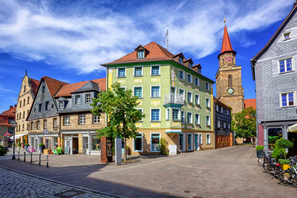 Furth Town by Nuremberg, Germany jigsaw puzzle in Street View puzzles on TheJigsawPuzzles.com