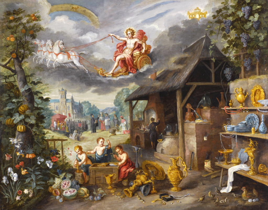 Allegory of War and Peace jigsaw puzzle in Piece of Art puzzles on TheJigsawPuzzles.com