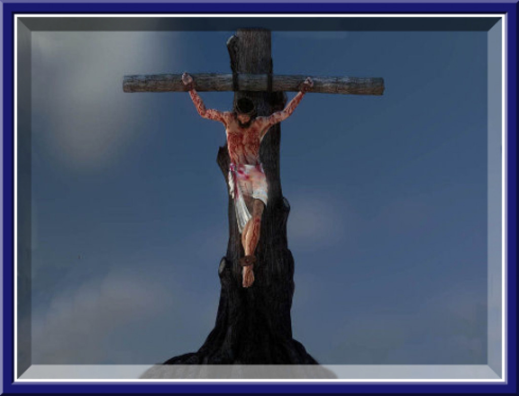 Crusifiction jigsaw puzzle in Janice Balcom puzzles on TheJigsawPuzzles.com