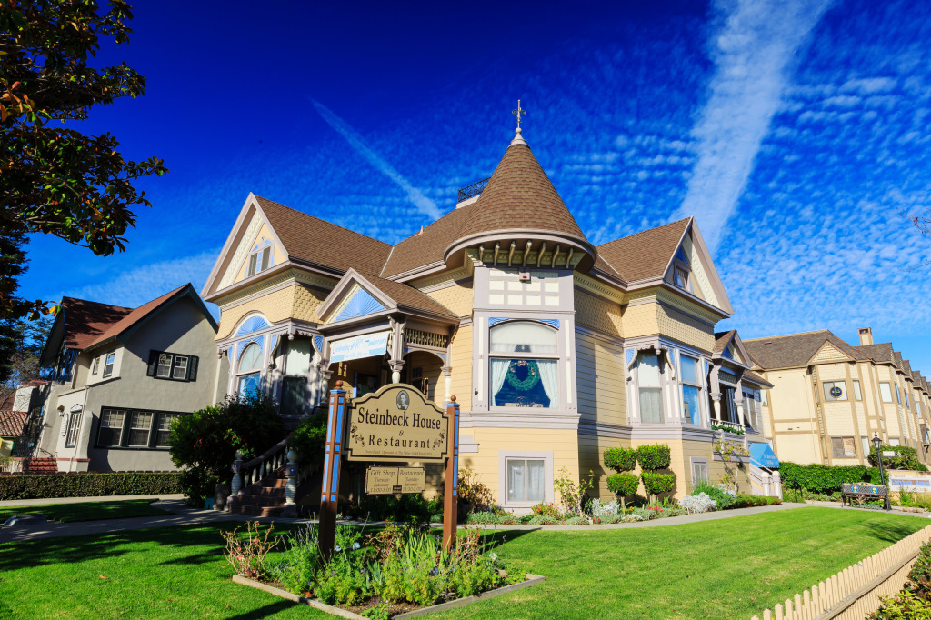 The Steinbeck House, Salinas, California jigsaw puzzle in Street View puzzles on TheJigsawPuzzles.com