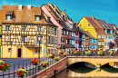 Town of Colmar, France