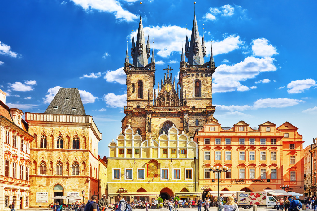 Church of Our Lady, Prague, Czech Republic jigsaw puzzle in Street View puzzles on TheJigsawPuzzles.com