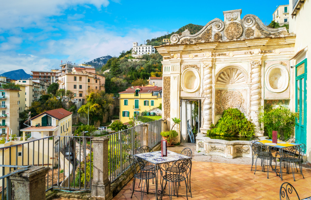 Minerva's Garden in Salerno, Italy jigsaw puzzle in Puzzle of the Day puzzles on TheJigsawPuzzles.com