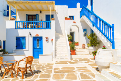 Naoussa Town, Paros Island, Greece jigsaw puzzle in Puzzle of the Day ...