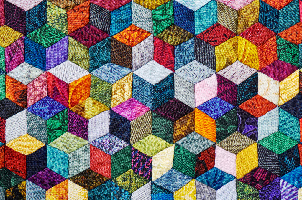 Colcha de Diamantes jigsaw puzzle in Artesanato puzzles on TheJigsawPuzzles.com