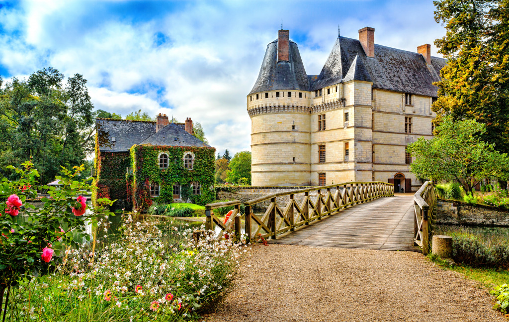 Chateau de l'Islette, Loire Valley, France jigsaw puzzle in Castles puzzles on TheJigsawPuzzles.com