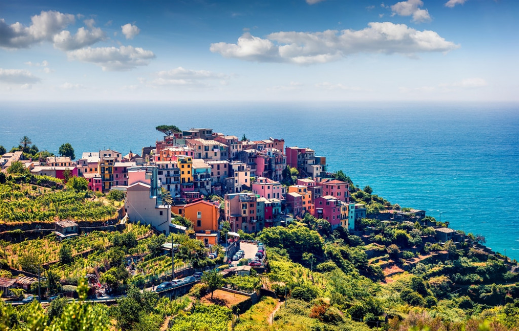 Corniglia jigsaw puzzle in Chris Ferne puzzles on TheJigsawPuzzles.com