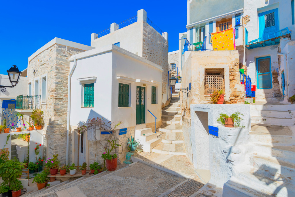 Syros Island, Greece jigsaw puzzle in Puzzle of the Day puzzles on TheJigsawPuzzles.com