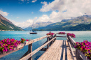 Sils Lake, Swiss Alps