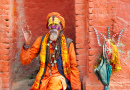 Sadhu Holy Man, Kathmandu, Nepal