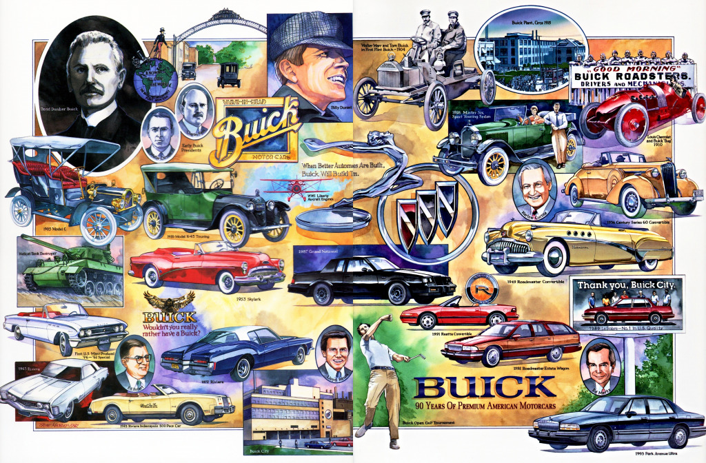 Buick 90. Jahrestag jigsaw puzzle in Autos & Motorräder puzzles on TheJigsawPuzzles.com